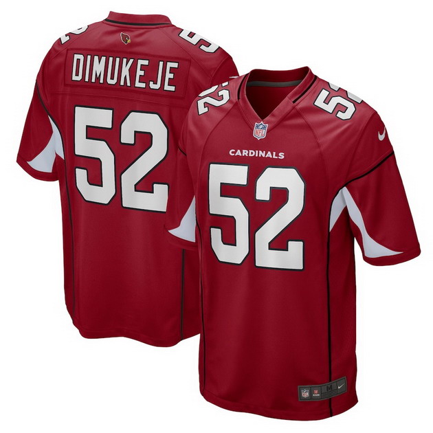 mens nike victor dimukeje cardinal arizona cardinals player game jersey